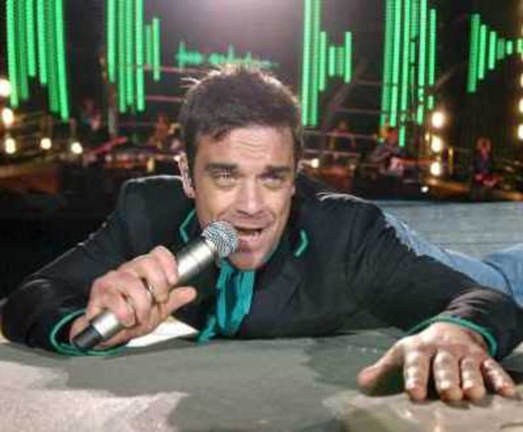 Robbie Williams (foto Lusa)