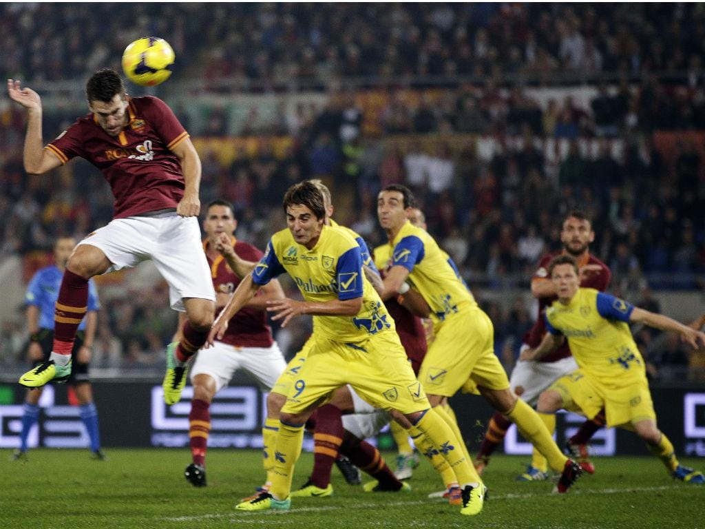 Roma-Chievo Verona (Reuters)