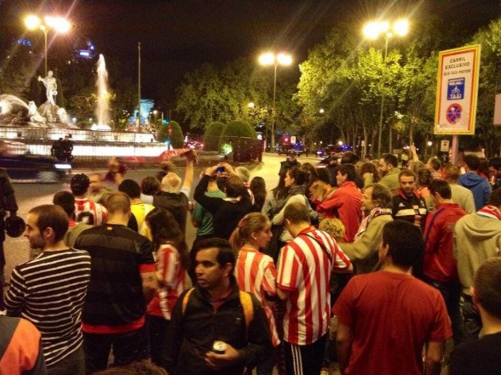 Festa do Atlético Madrid