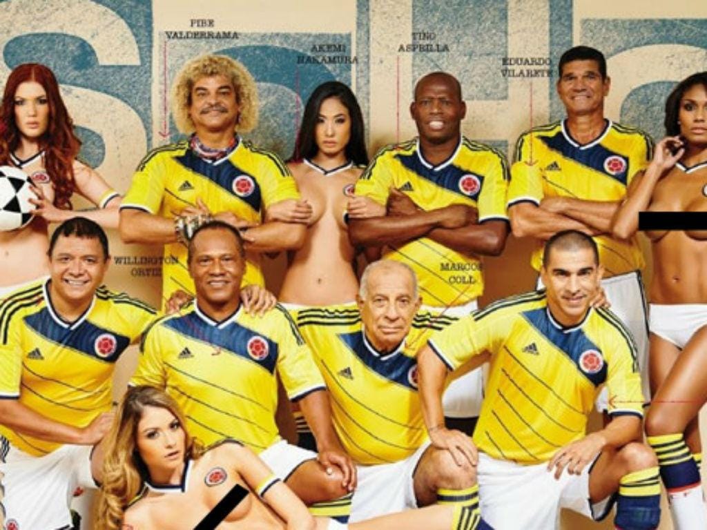Colombia em topless