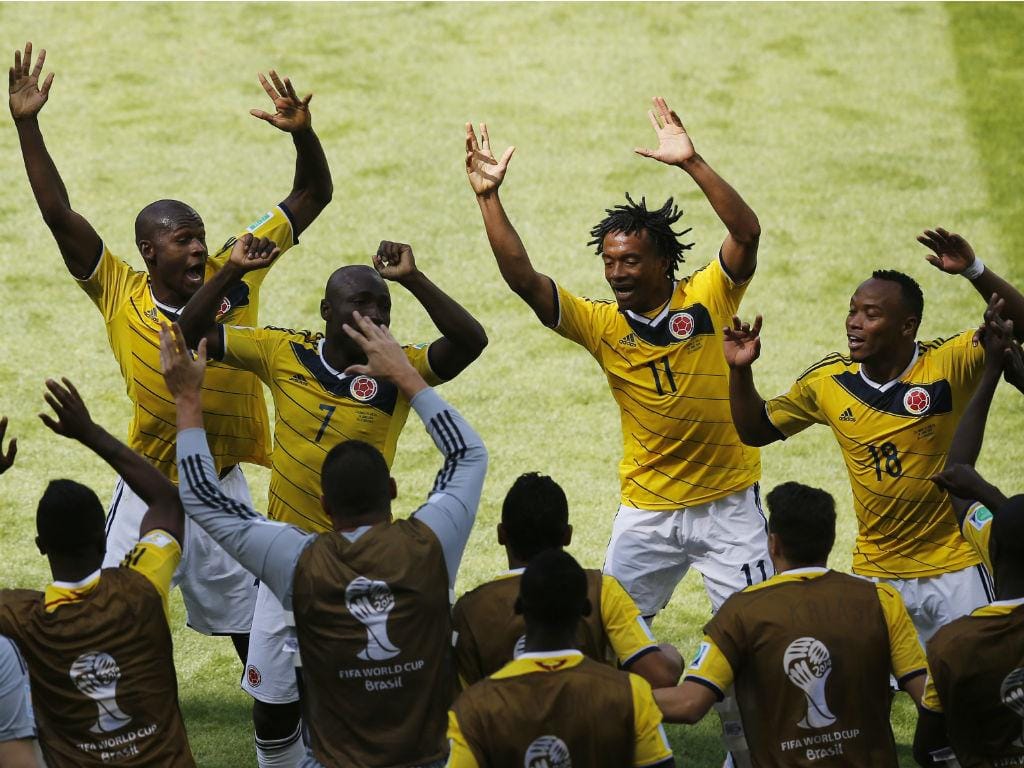 Colômbia vs Grécia (Reuters)