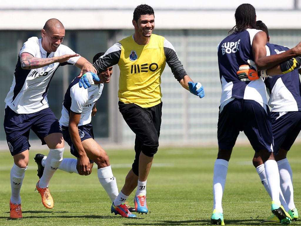 Treino do FC Porto (José Coelho/Lusa)