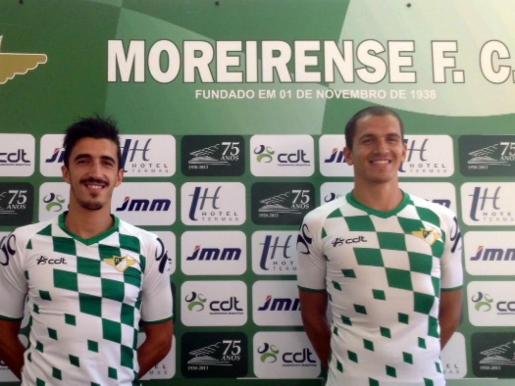 João Pedro e André Marques no Moreirense 