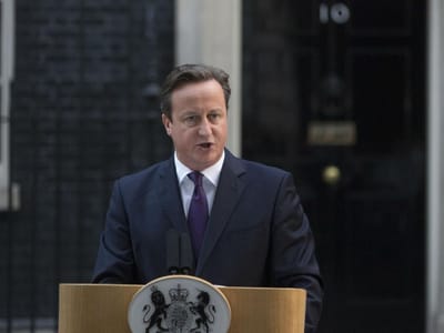 David Cameron «encantado» com a vitória do «Não» - TVI