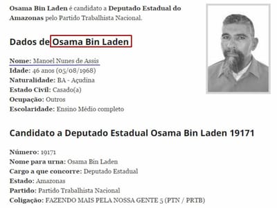 Brasil: Obama, Bin Laden e Neymar querem ser deputados - TVI