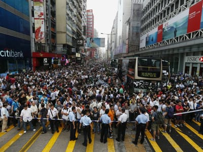 Hong Kong: Governo rompe negociações com estudantes - TVI