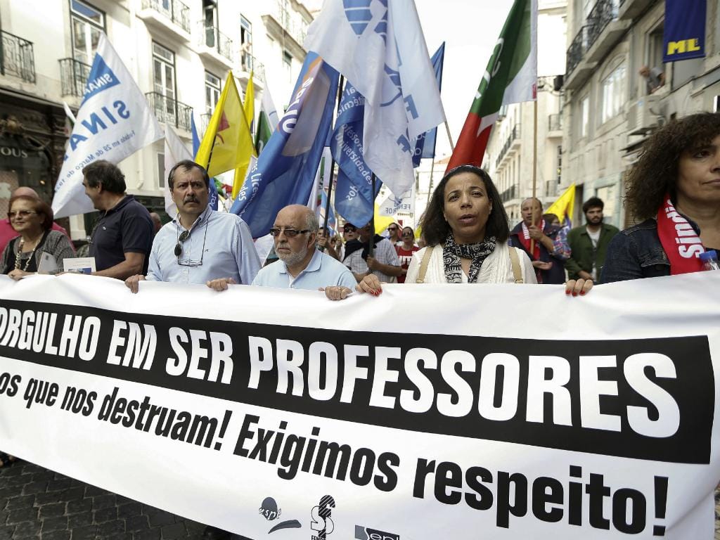 Manifestação Nacional de Professores em Lisboa