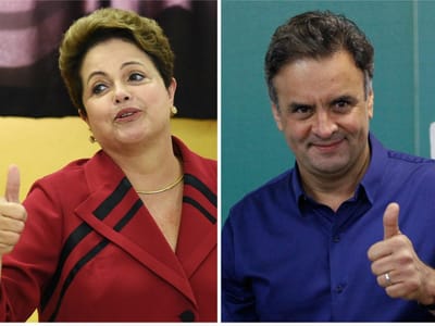 O debate quente entre Dilma e Aécio - TVI