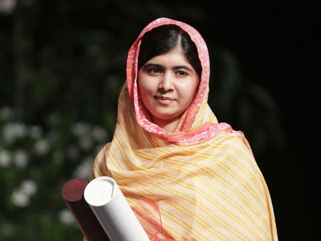 Malala, Nobel da Paz [Foto: Reuters]