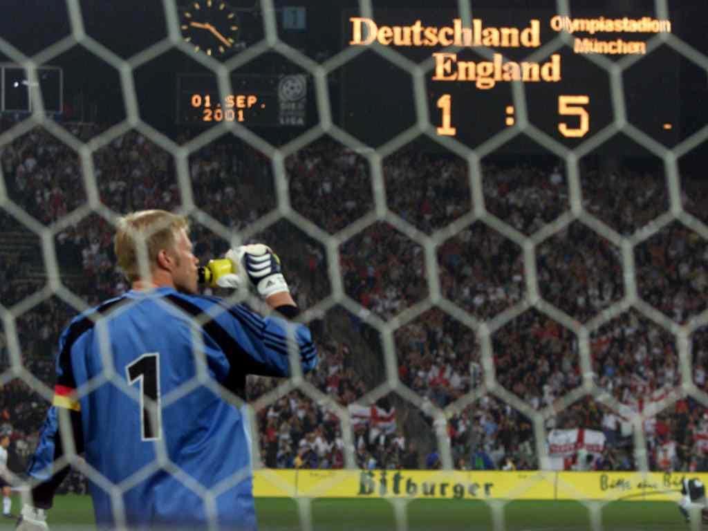 Alemanha-Inglaterra, 1-5