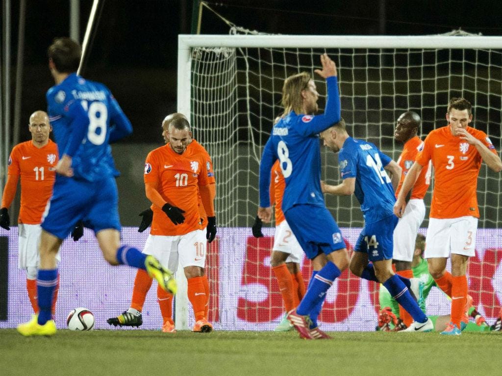 Islândia vs Holanda (Lusa)