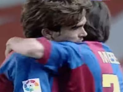 VÍDEO: faz 16 anos que Deco «apadrinhou» a estreia de Messi - TVI