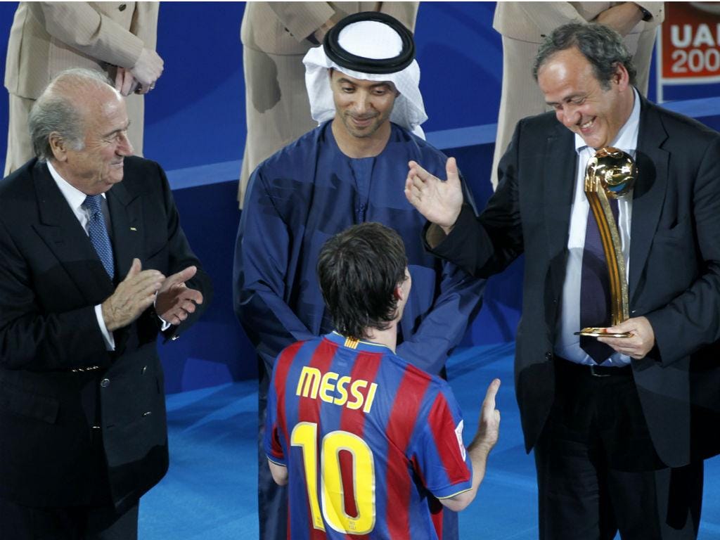 Messi eleito o melhor jogador do Mundial de Clubes (Ahmed Jadallah/Reuters)