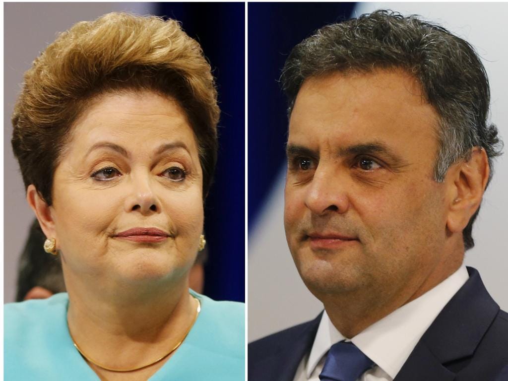 Debate entre Dilma e Aécio [Reuters]