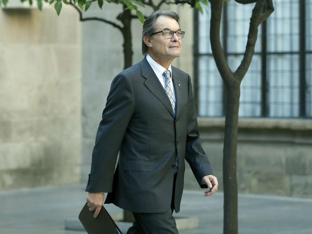 Artur Mas, presidente do Governo regional da Catalunha (LUSA/EPA)