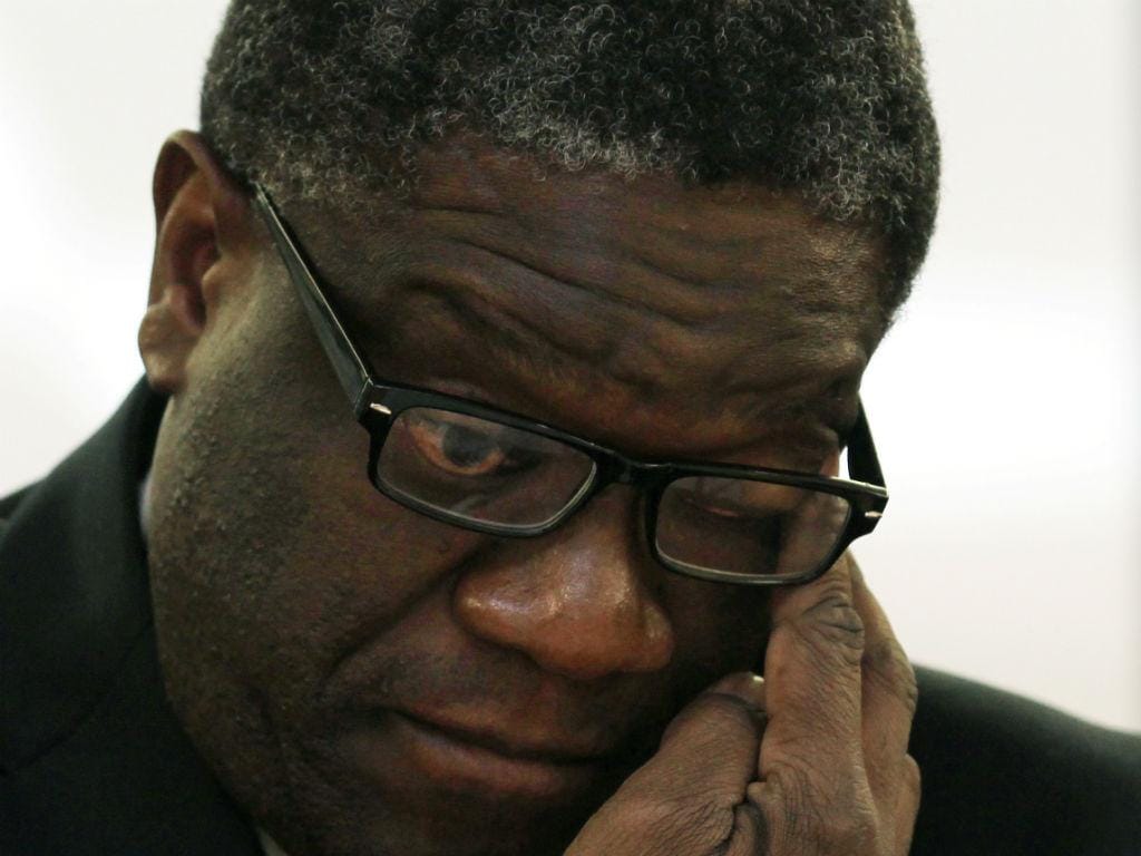 Ginecologista Denis Mukwege vence prémio Sakharov (REUTERS)