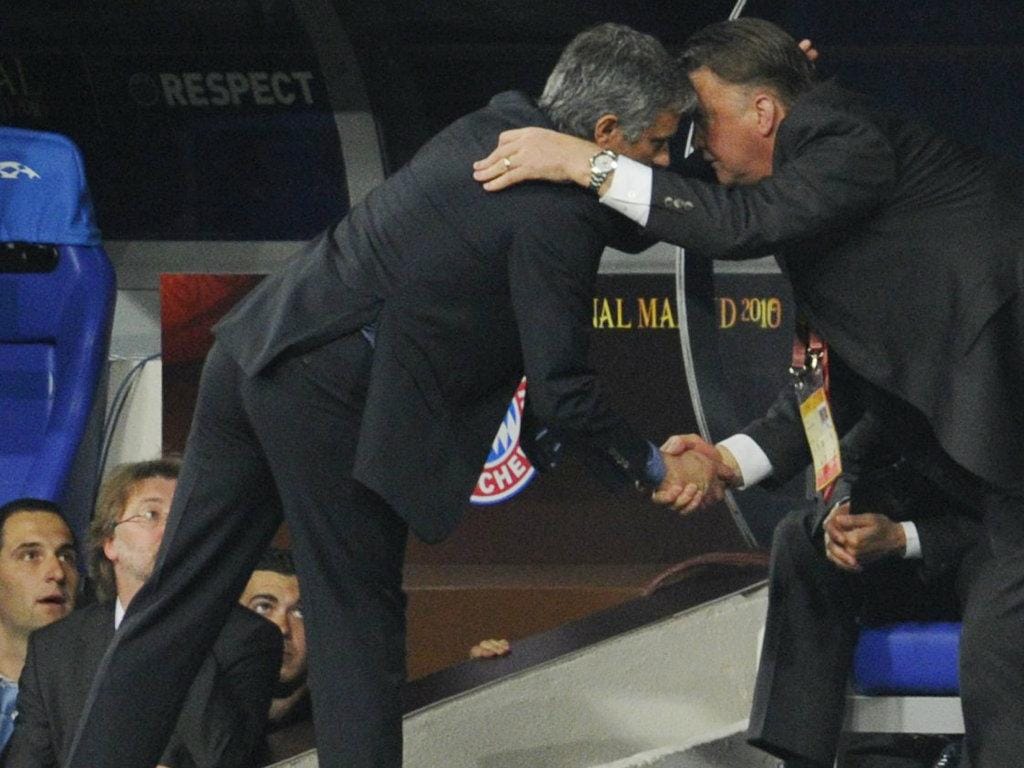 Mourinho e Van Gaal (2010)