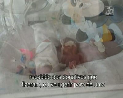 Casal português no Dubai sem dinheiro para despesas com bebé prematura - TVI