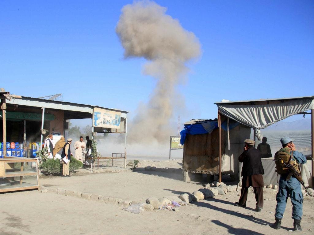 Ataques no Afeganistão [Foto: EPA]