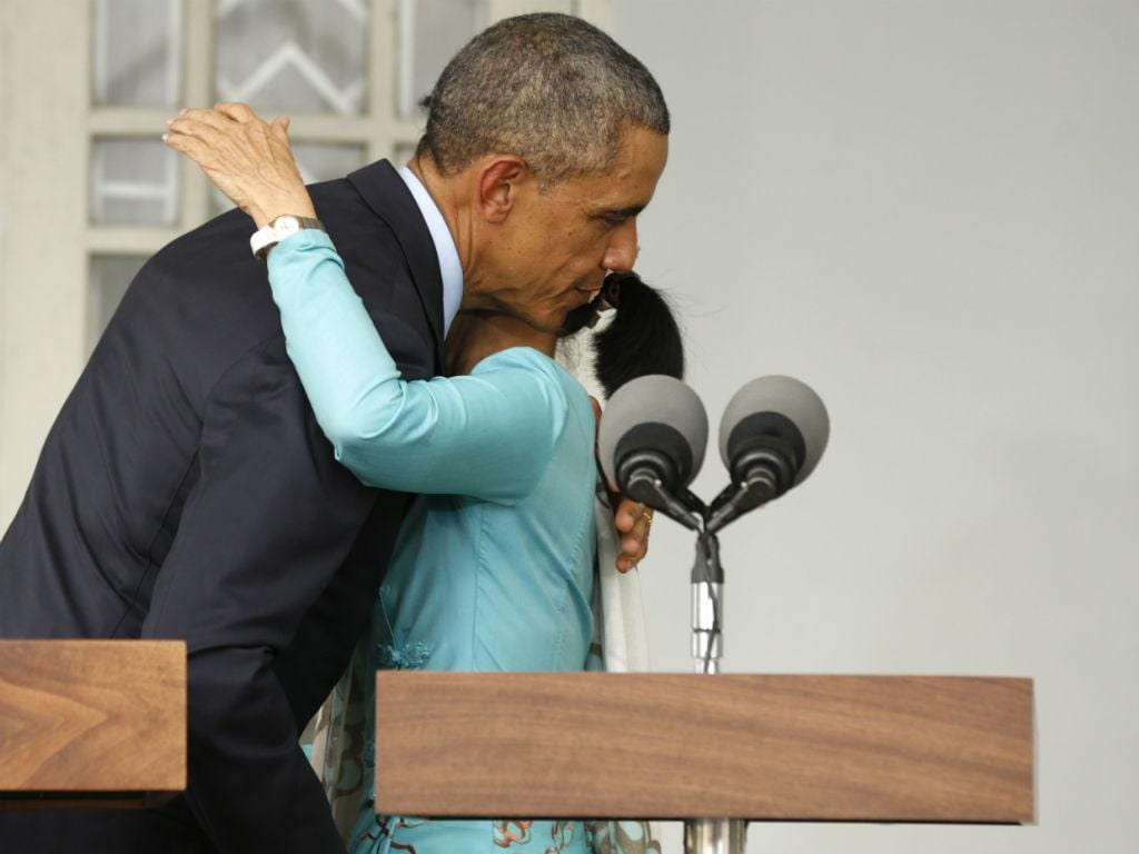 Aung San Suu Kyi e Barack Obama (REUTERS)
