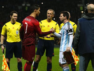 Messi: «Rivalidade com Ronaldo é algo inventado pelos media» - TVI