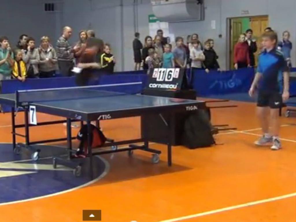 Violência no ping pong