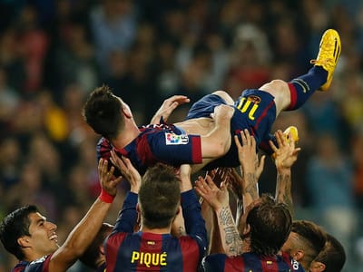 Portugueses a marcar, mas os golos de Messi valeram mais - TVI