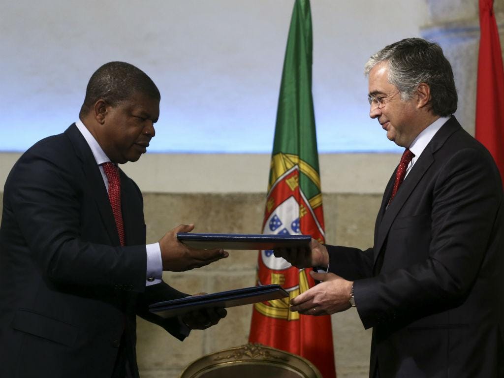 Acordo de cooperação entre Portugal e Angola (LUSA)