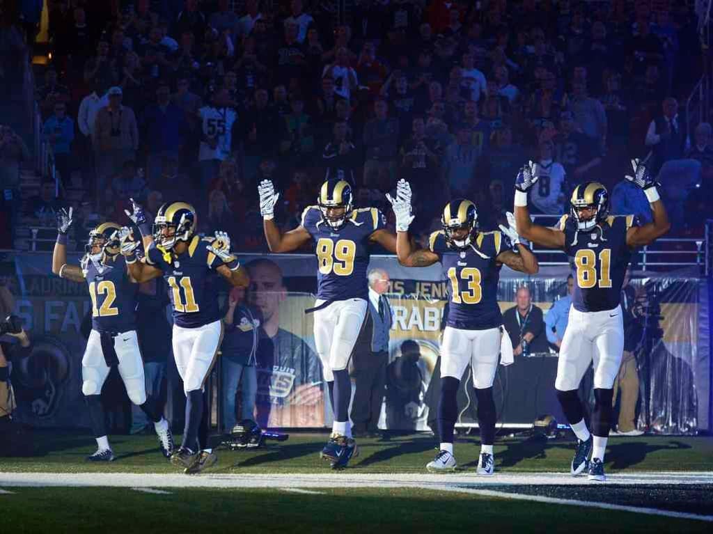 Ferguson: protesto na NFL