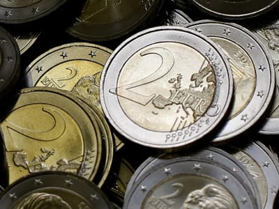 Taxa Euribor a seis meses cai para 0% - TVI