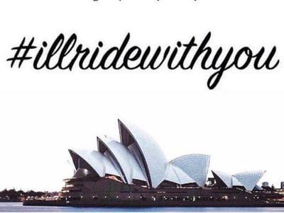 #illridewithyou, a mensagem dos australianos aos islâmicos em Sidney - TVI