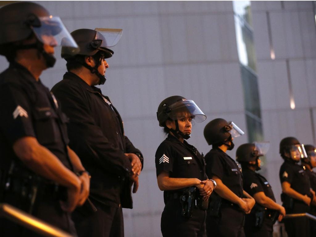 Polícia de Los Angeles [Reuters]