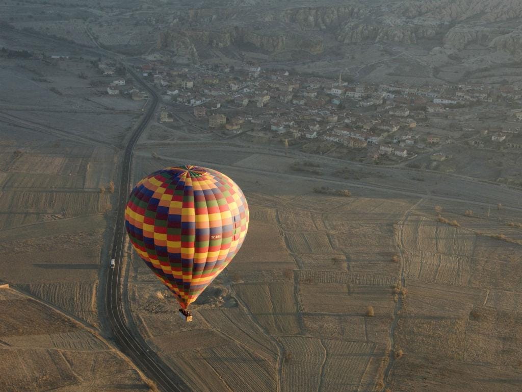 Balão de ar quente em Cappadocia, Turquia (Reuters)