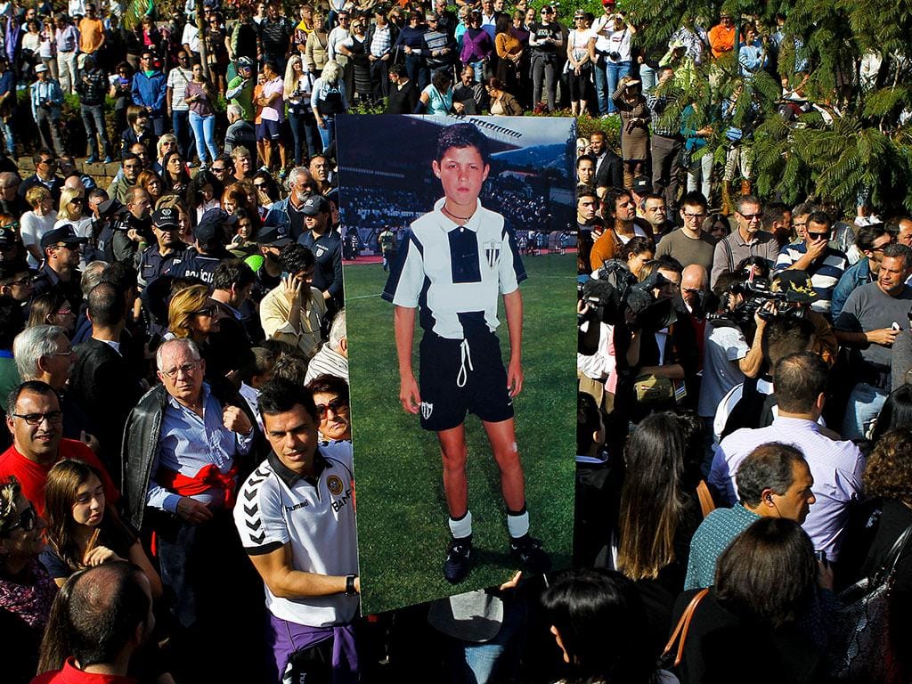 Cristiano Ronaldo homenageado na Madeira (José Sena Goulão)