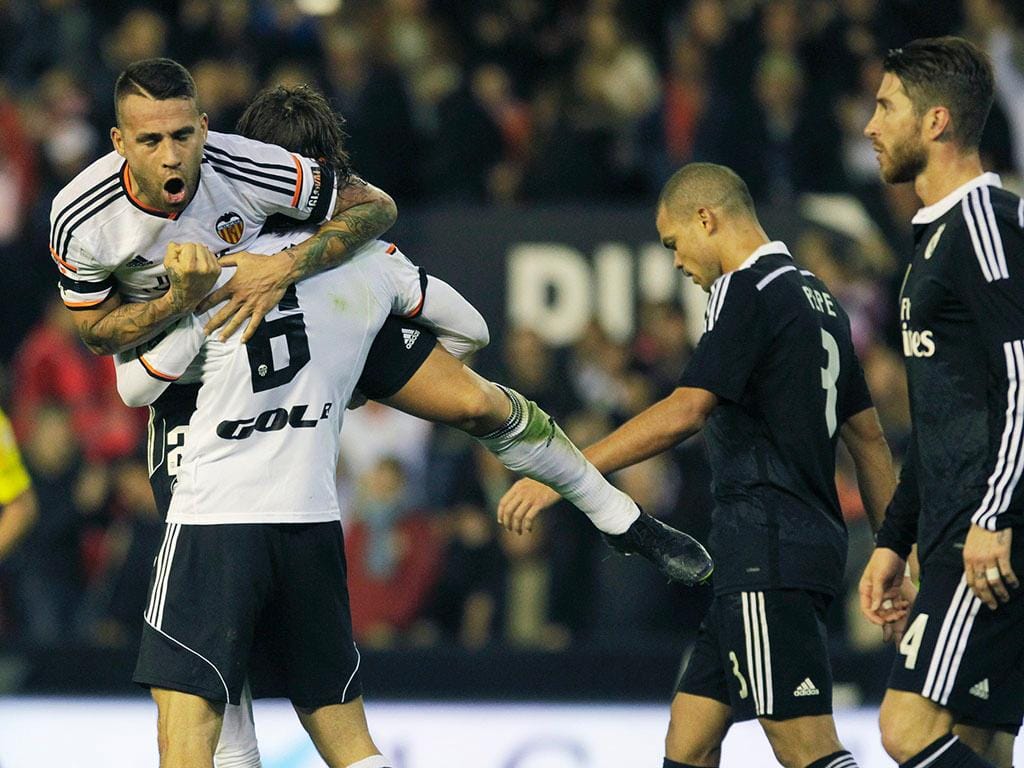 Valencia-Real Madrid (REUTERS/ Stringer)