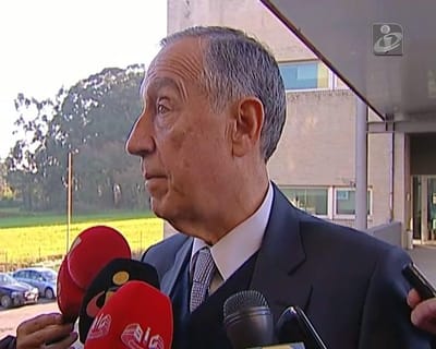 Presidenciais: Marcelo elogia a «boa mudança» de Santana - TVI