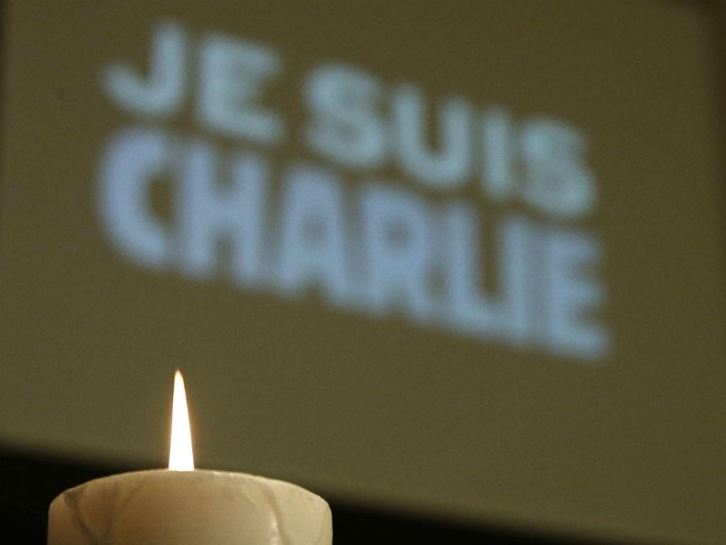 Manifestações de homenagem às vítimas do «Charlie Hebdo» (REUTERS)