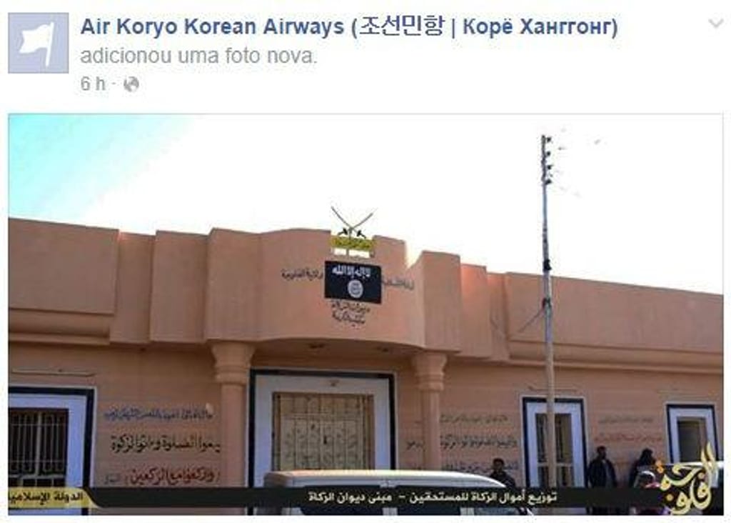 Hackers do Estado Islâmico invadem página da companhia aérea da Coreia do Norte