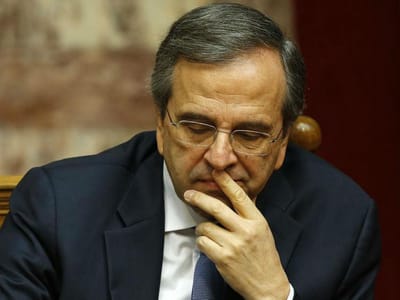 Samaras assume derrota «de consciência tranquila» - TVI