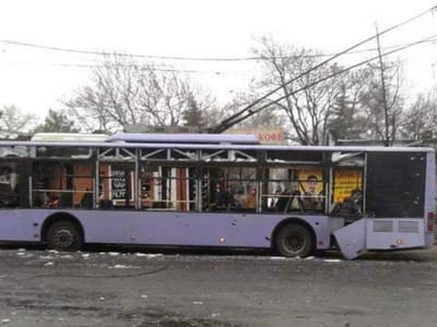Ucrânia: pelo menos 13 mortos em paragem de autocarro - TVI