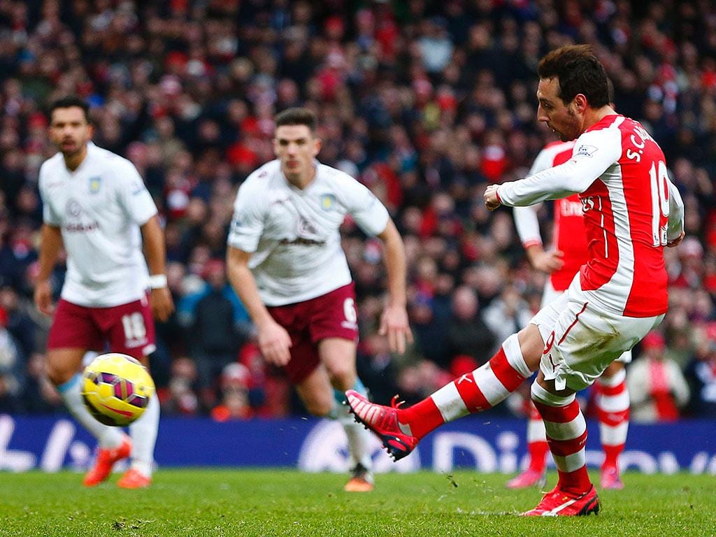 Arsenal-Aston Villa (REUTERS/ Eddie Keogh)
