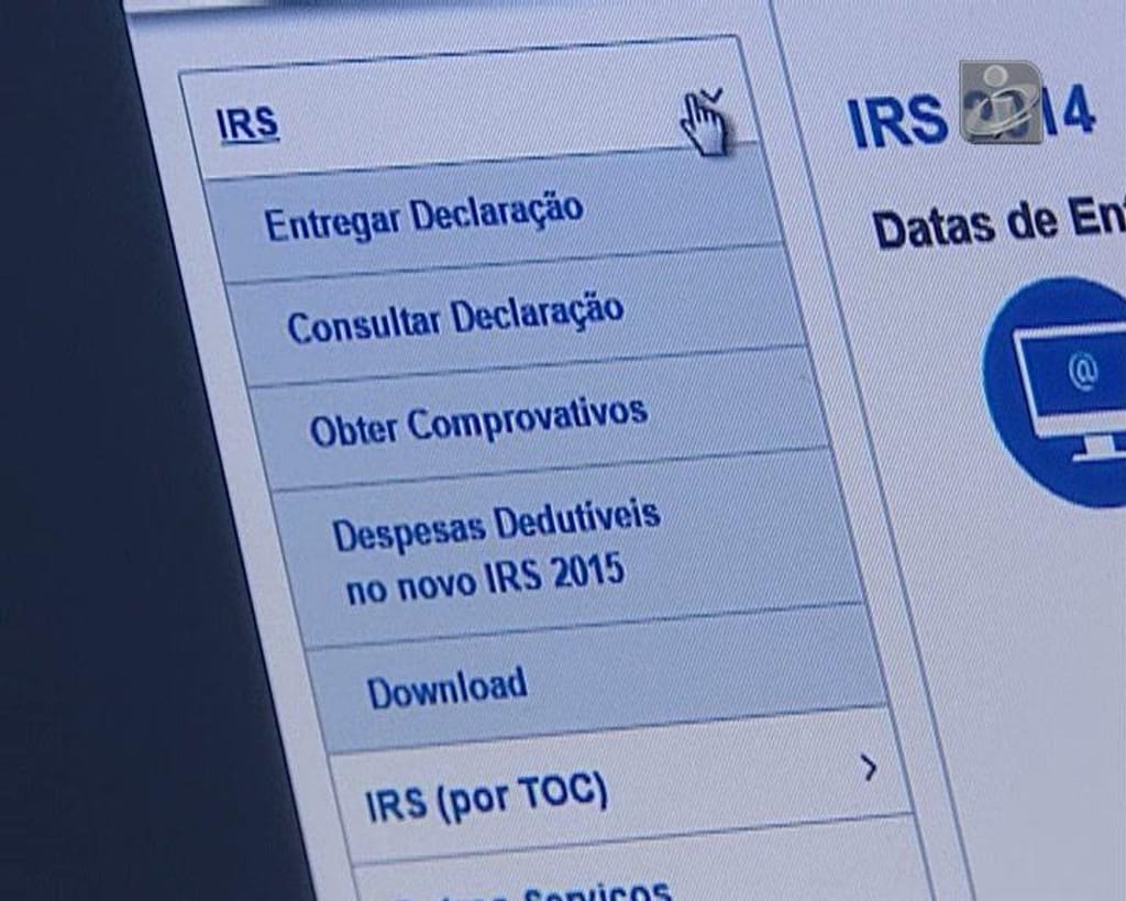IRS tem página nova para evitar bloqueios 
nas fases de entrega das declarações