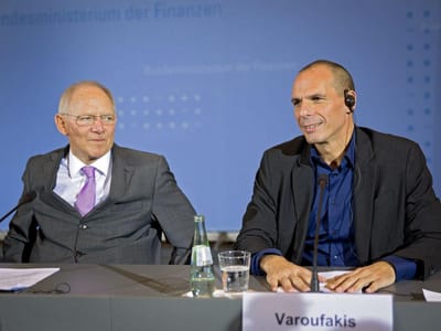 ​Schäuble avisa Grécia: promessas à custa dos outros «não são realistas» - TVI