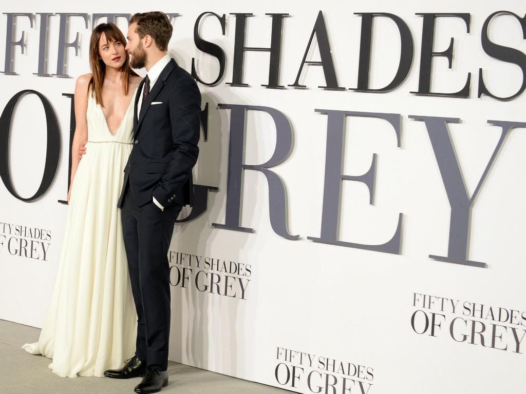 Londres - A estreia sensual de 50 Sombras de Grey [Reuters]