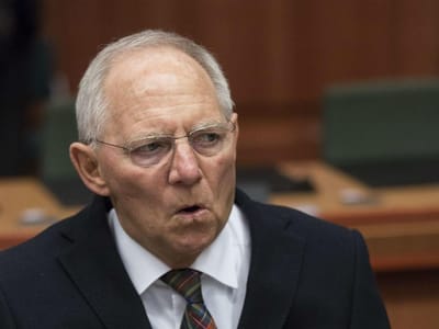 Schäuble: tratados impedem alívio da dívida grega - TVI