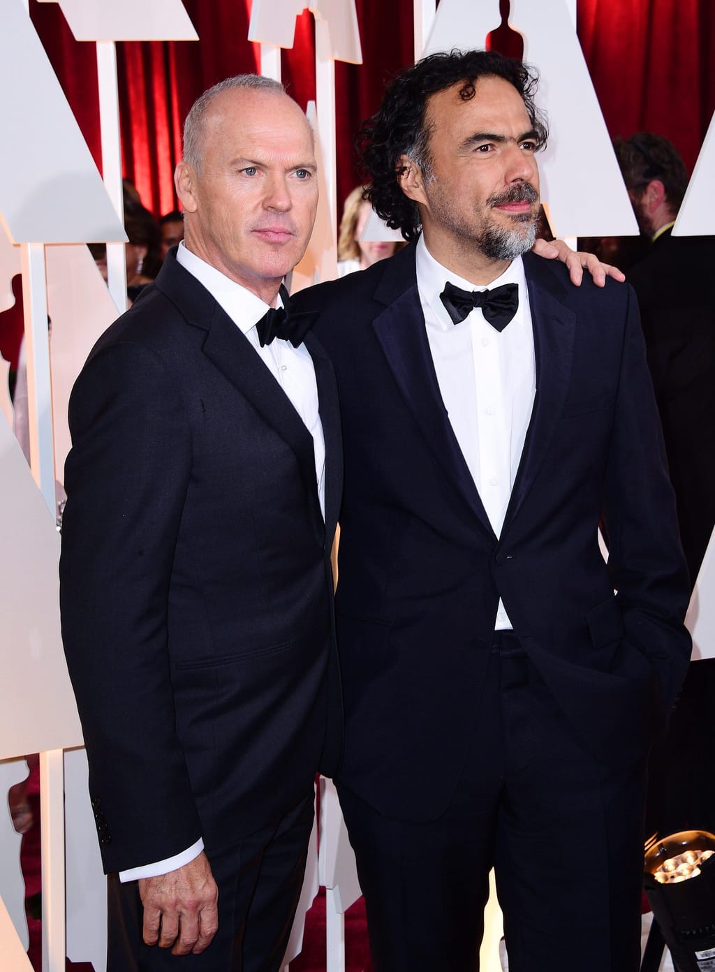 Michael Keaton e Alejandro Gonzalez Inarritu