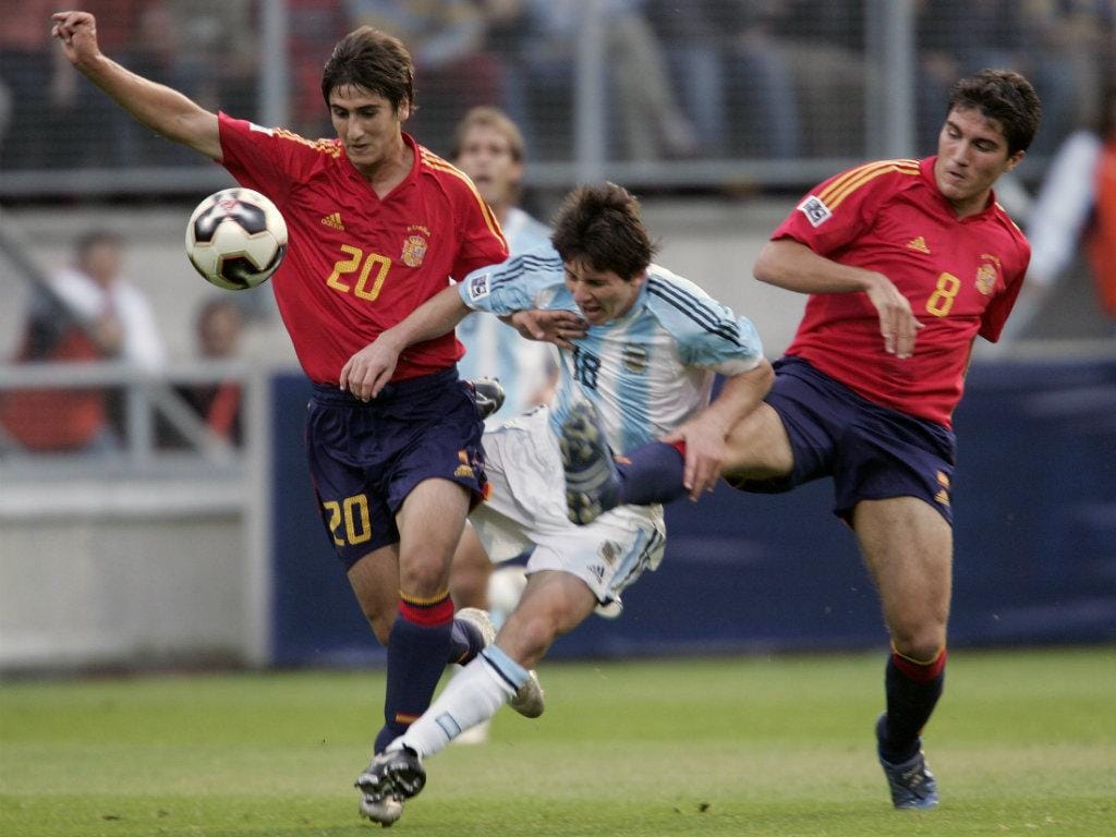 Argentina-Espanha sub-20, 2005