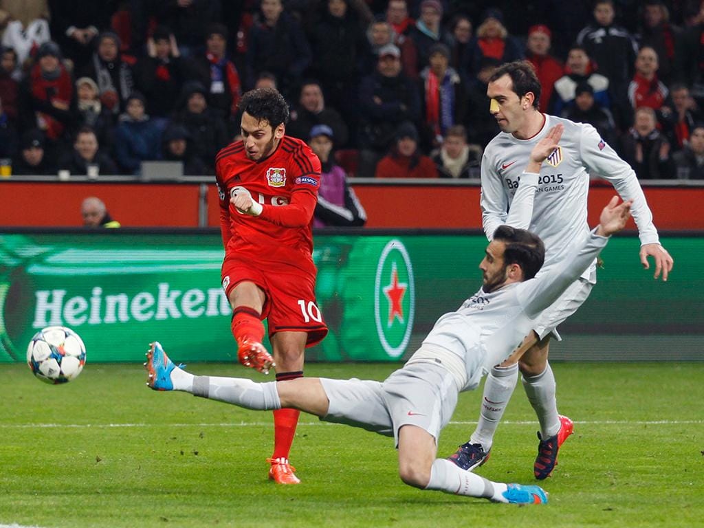 Leverkusen-Atlético de Madrid (REUTERS/ Ina Fassbender )