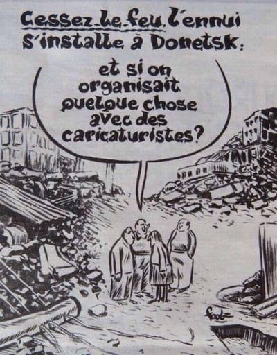 O cartoon do «Charlie Hebdo» que está a irritar os russos - TVI