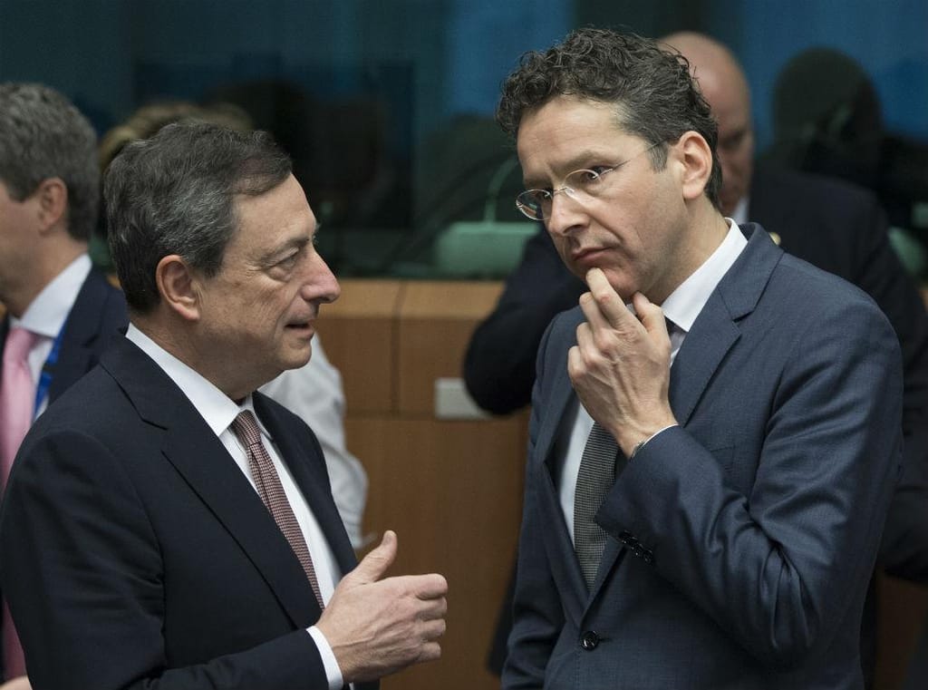 Draghi e Dijsselbloem